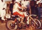 Cyril Neveu sur XT500 - Dakar 1980